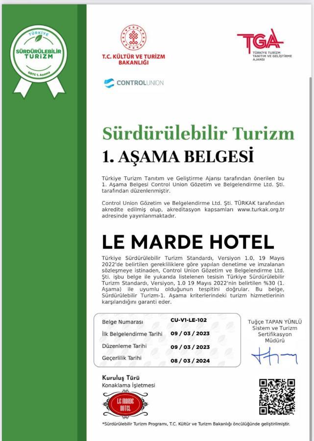Le Marde Hotel Istanbul Exterior foto